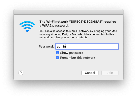 Find network password for mac